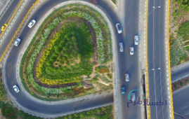 phase one studies of split level intersection at Mardabad street – Karaj highway